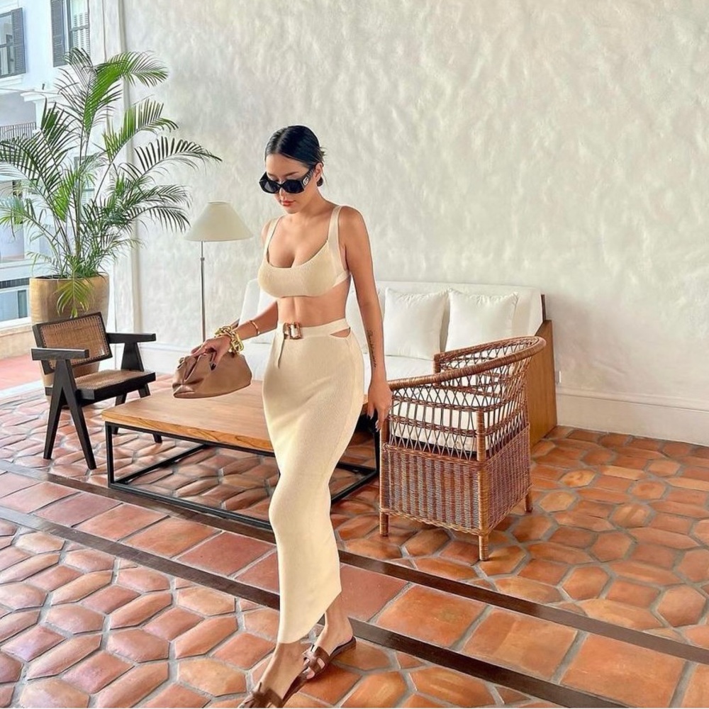 Co-ord Knit Beach Set